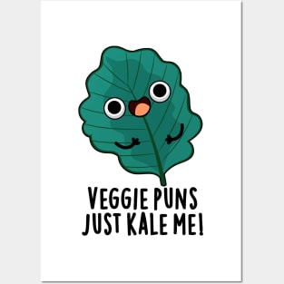 Veggie Puns Just Kale Me Cute Food Pun Posters and Art